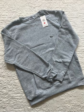 Pull Lacoste gris