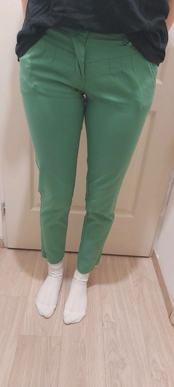 Pantalon vert taille 36