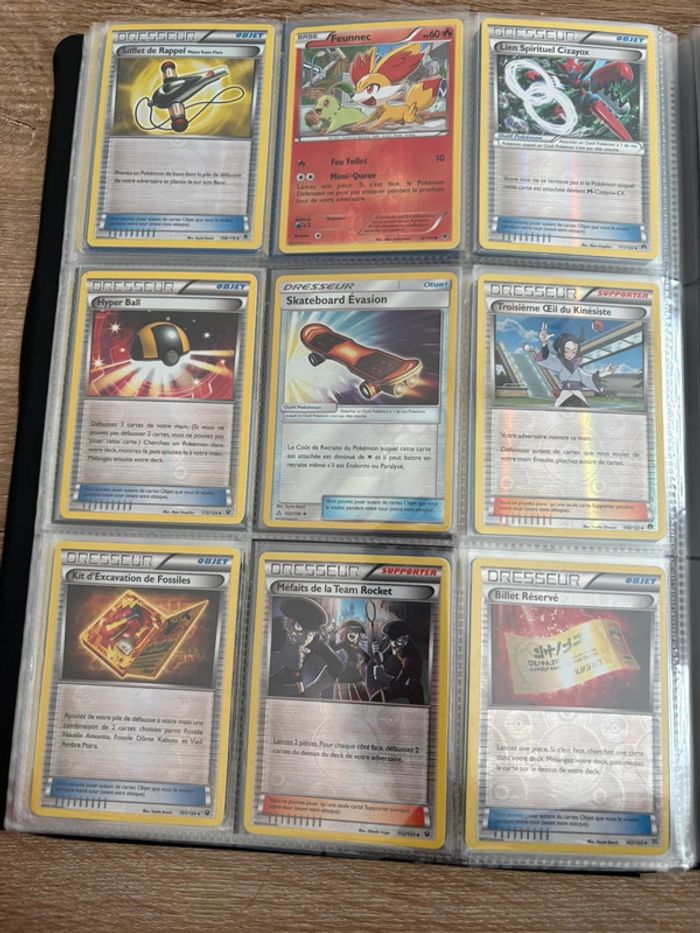 Cartes pokemon reverse ancienne noir blanc xy - photo numéro 12