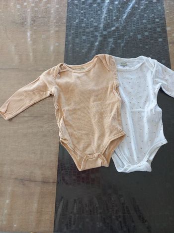 Lot de 2 body manches longues