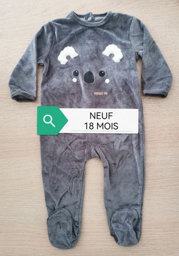 Pyjama koala neuf garçon 18 mois