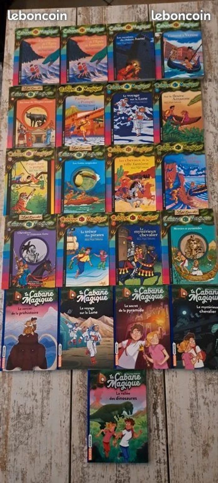 42 Livres la cabane magique tres bon etat - photo numéro 2
