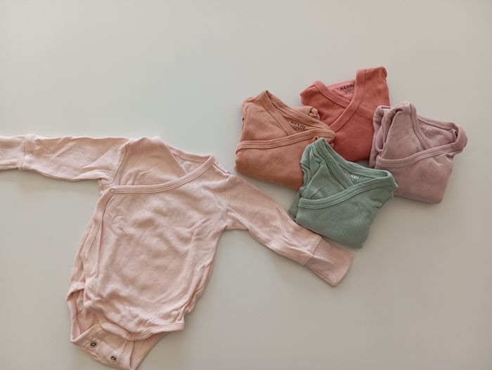 Lot de 5 bodies évolutifs