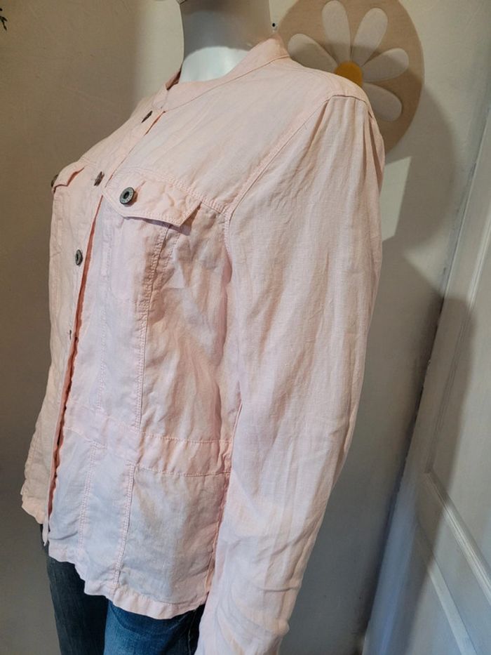 Veste chemise en lin - photo numéro 5