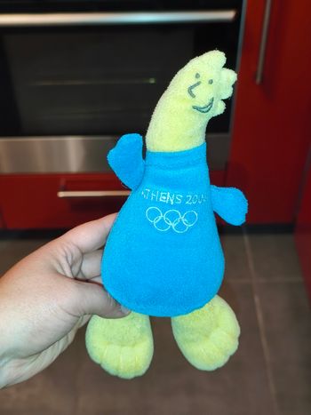 Peluche mascotte jeux olympiques Athènes 2004
