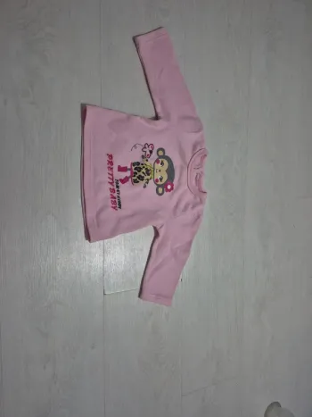 Pull rose motif singe