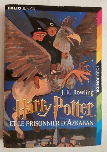 Livre Harry Potter et le prisonnier d’Azkaban