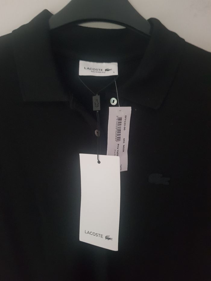 Superbe robe longue Col Polo boutonnée taille 36 Lacoste Authentique - photo numéro 6