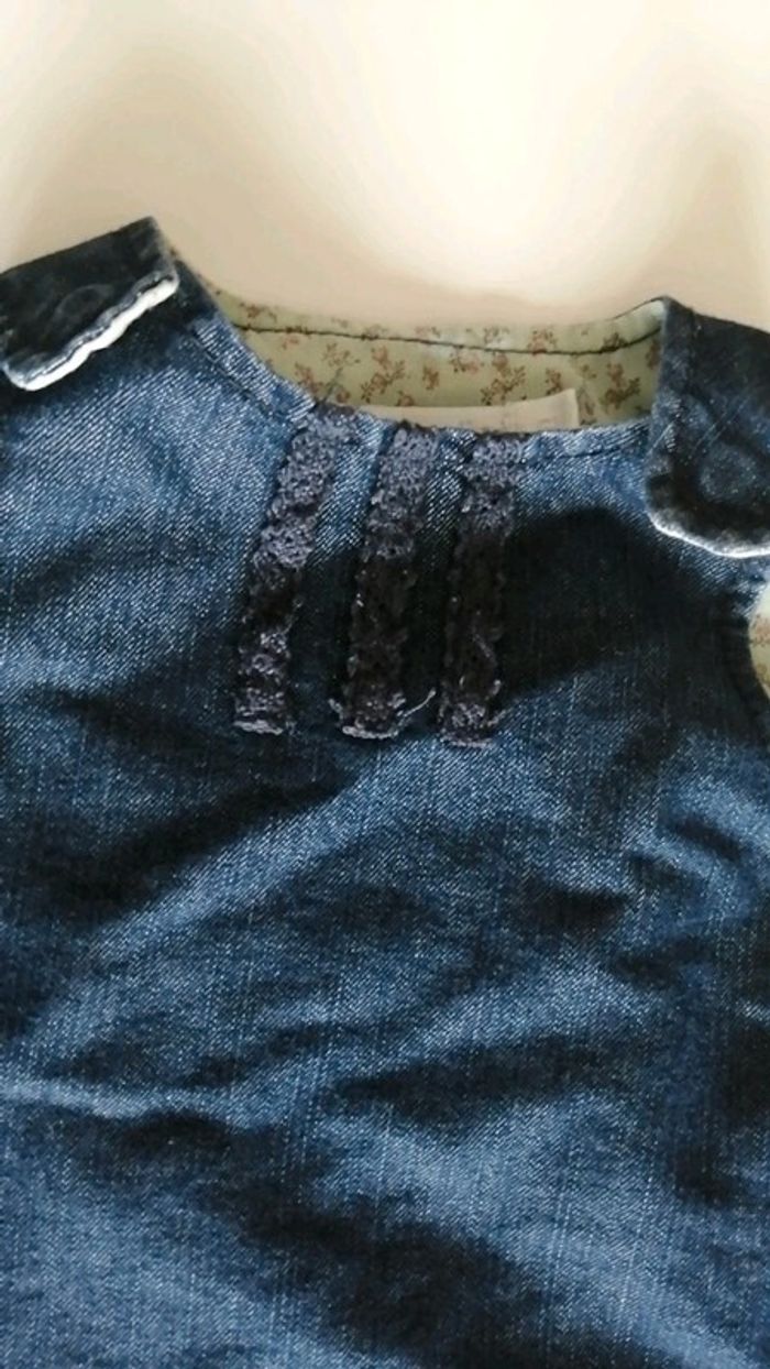 Robe en jean obaïbi 6 mois - photo numéro 4
