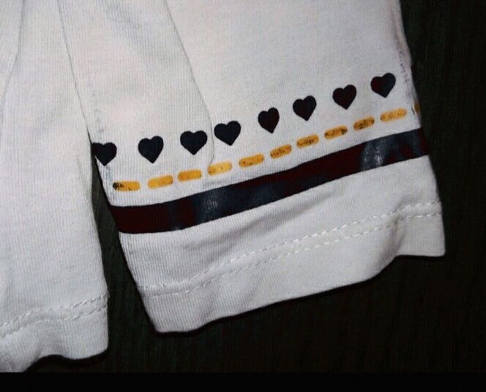 T-shirt manches longues col claudine - photo numéro 4