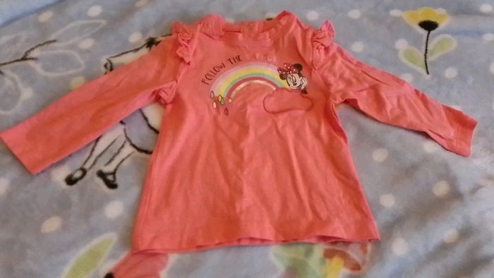 T-shirt Disney Minnie 6 mois neuf