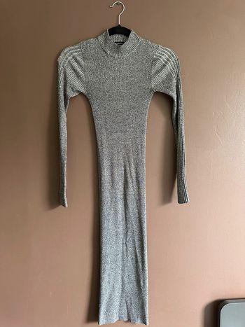 Robe longue moulante Bershka