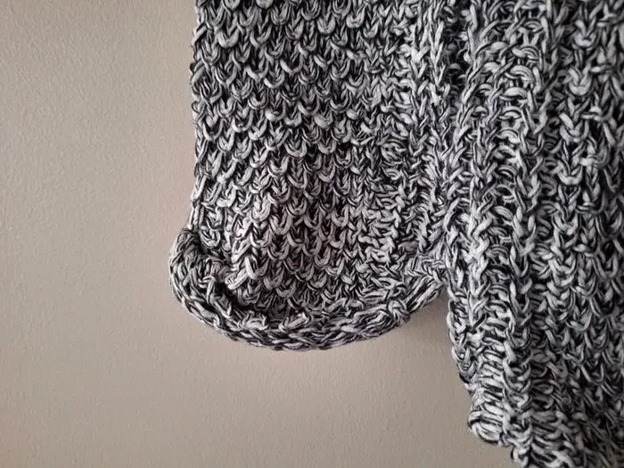 Pull Promod femme noir blanc taille 2 (38) - photo numéro 3