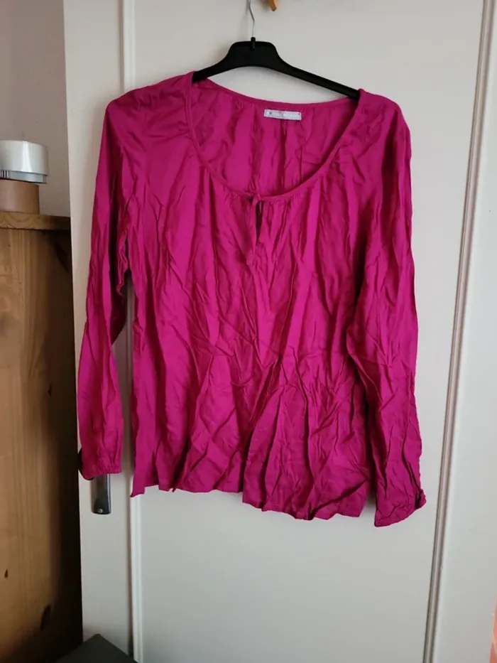Blouse blanche porte