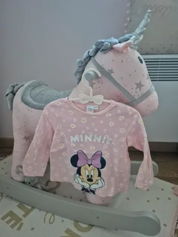 Haut manches longues disney minnie 86cm