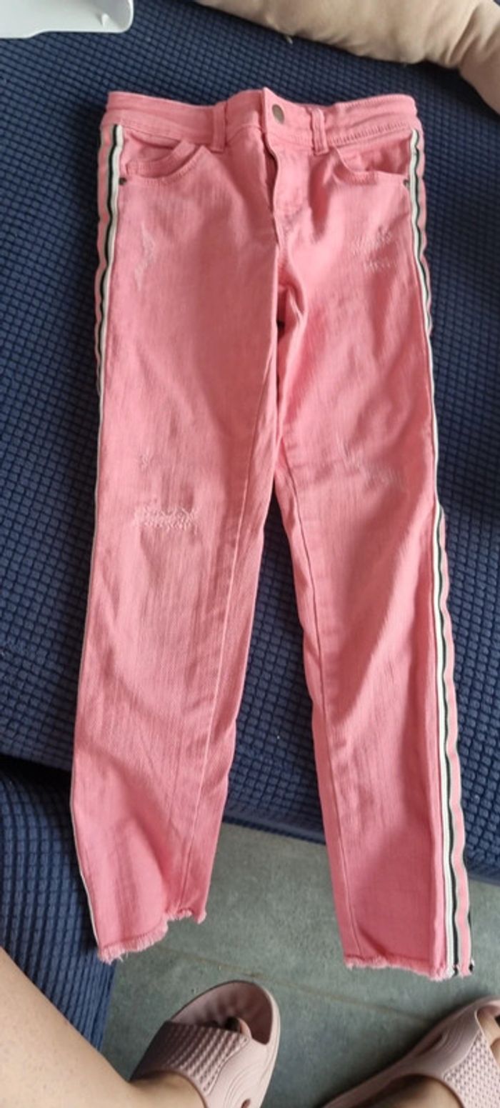 Pantalon rose reglable