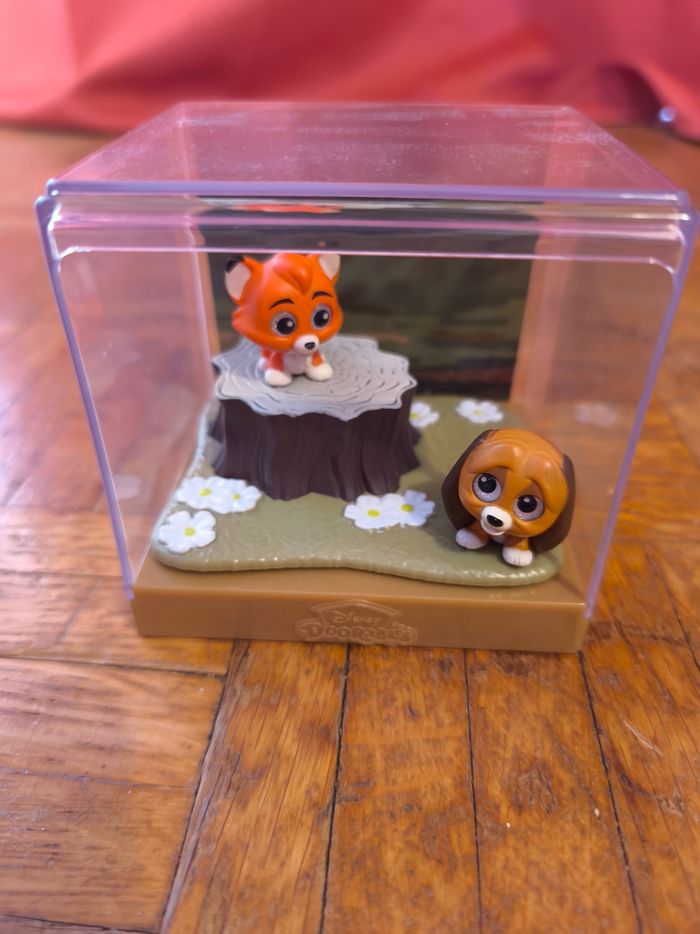 Figurines doorables Disney Rox et Rouky - photo numéro 3