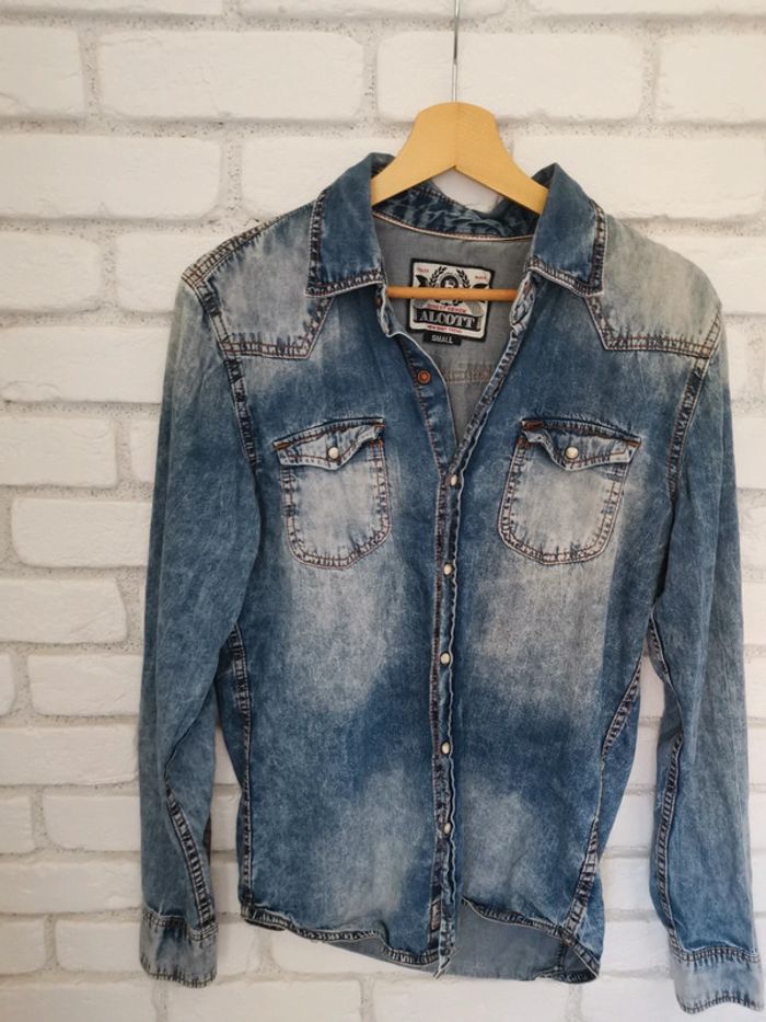 Alcott chemise en jean homme taille S - photo numéro 5