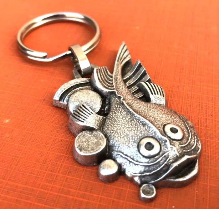 Porte-clés publicitaire Etampes (Essonne) Poissonnerie Notre-Dame - photo numéro 2