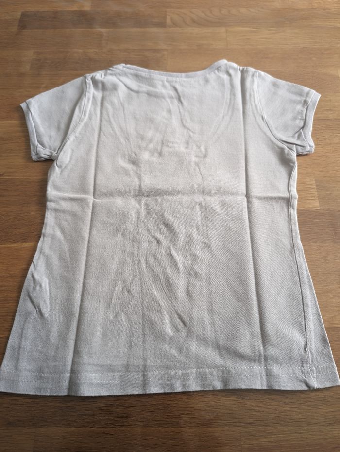 T-shirt fille 5 ans "je suis une étoile" Vynil fraise - photo numéro 5