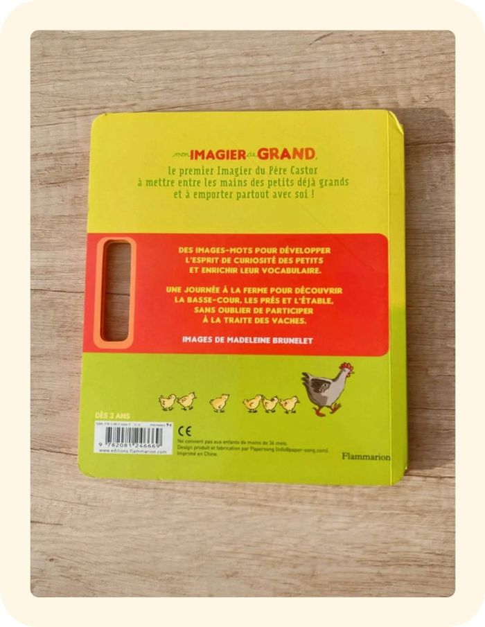 Mon imagier de grand à la ferme Père Castor - photo numéro 2