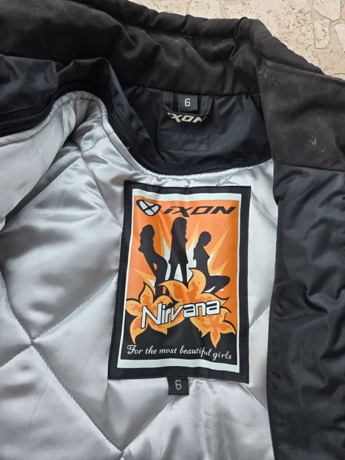 Veste de moto femme ixon taille 6 - photo numéro 2