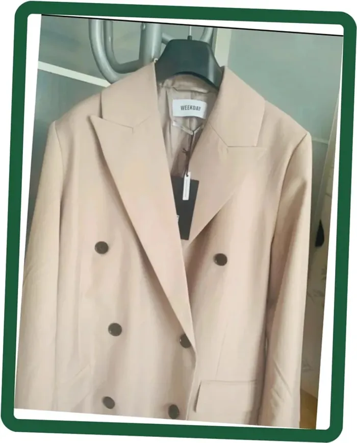 Manteau/pardessus long femme Weekday T/38 - photo numéro 5