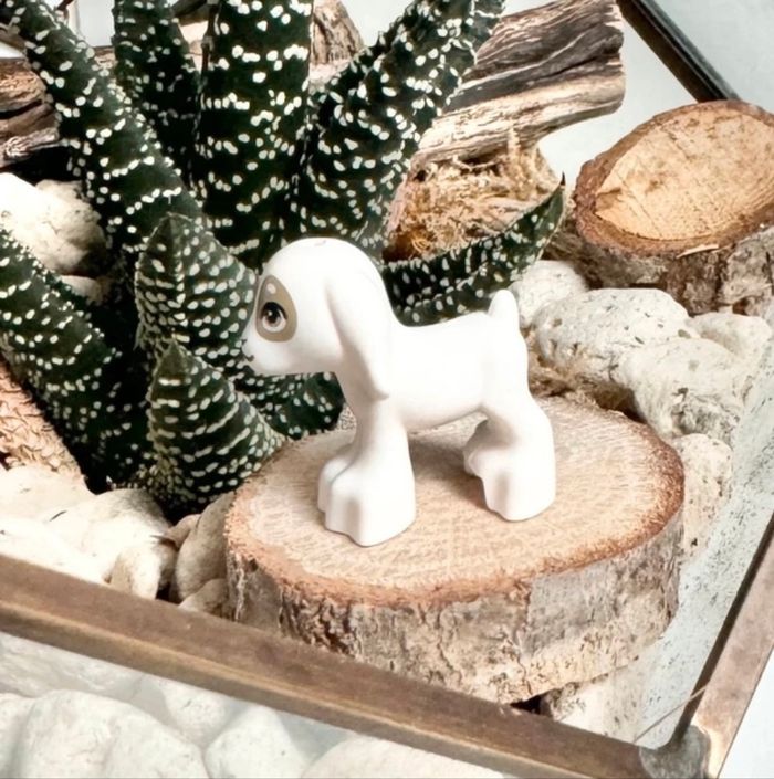 Lego Animaux Friends : bébé chèvre (ou chevreau, cabri) blanc - NEUF - photo numéro 2