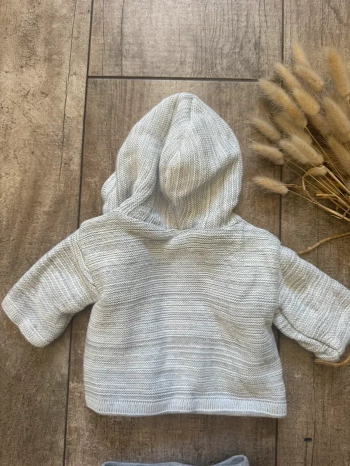 Ensemble veste et pantalon bébé tape à l’œil naissance - photo numéro 6