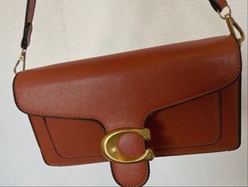 Sac pochette fauve
