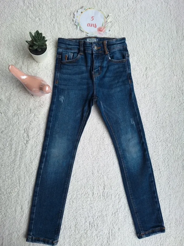 Jeans skinny kiabi bleu