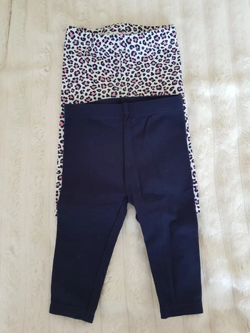 2 leggings fille 6 mois lot ou unitaire