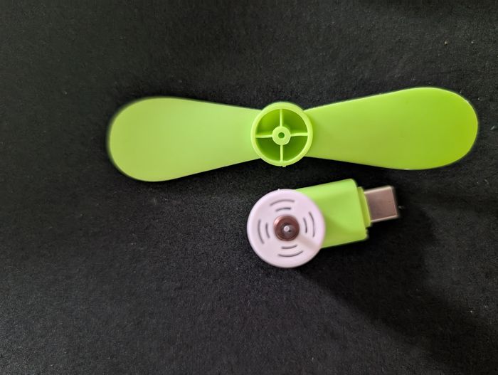 Mini ventilateur usb mobile - photo numéro 3