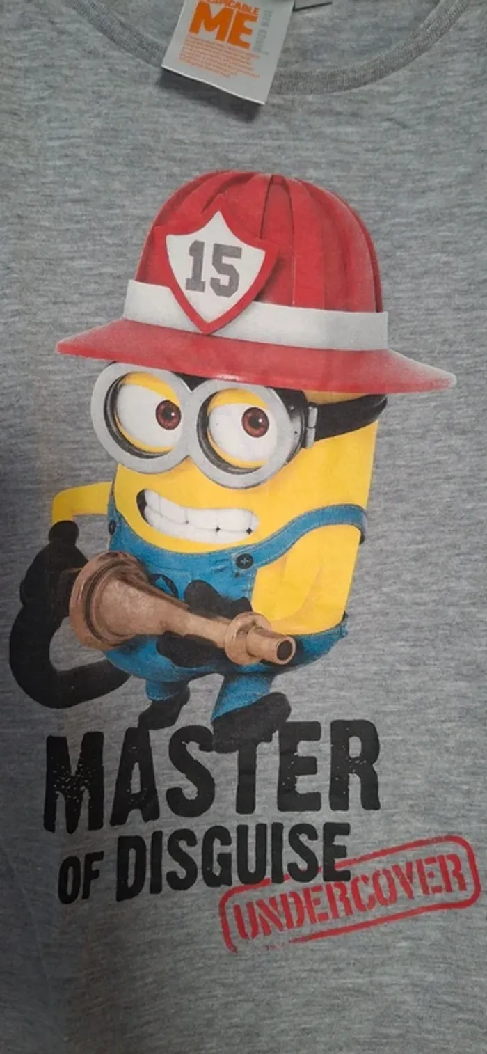 T-shirt Despicable Me Minion - Taille 8 ans - photo numéro 2