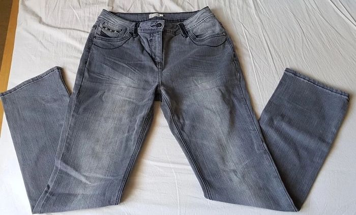 Jeans gris femme Jacqueline Riu