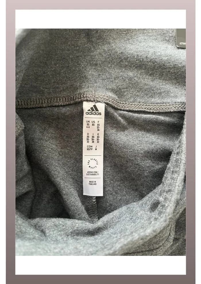 Legging gris taille haute – Adidas – Taille XS – Neuf - photo numéro 3