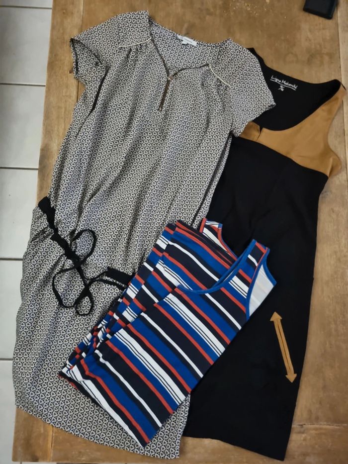 Lot 3 robes de grossesse en très bon état