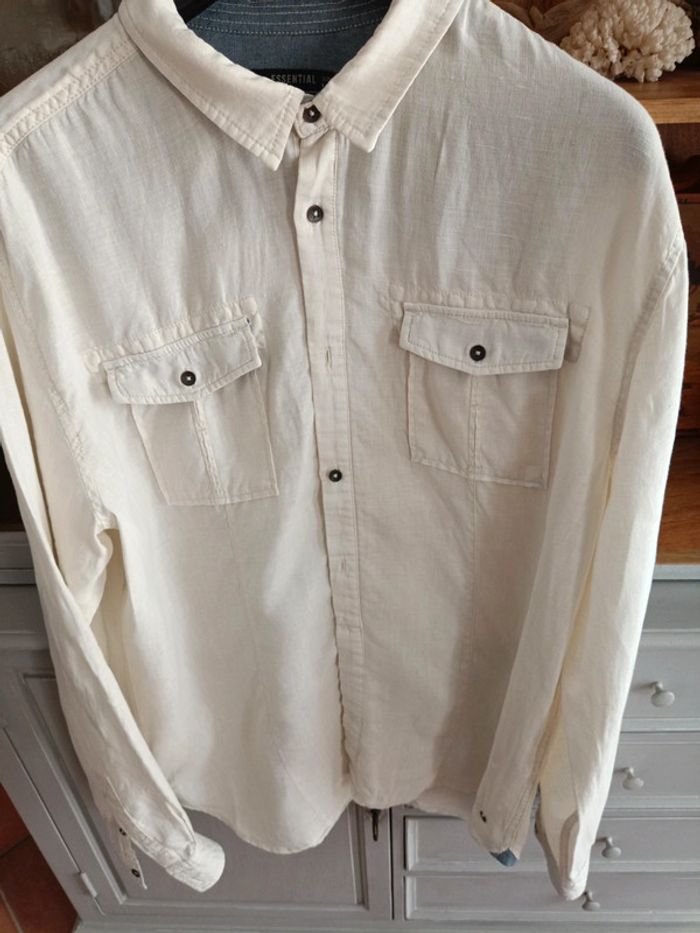 Chemise Bonobo taille XL 100% Lin - photo numéro 3