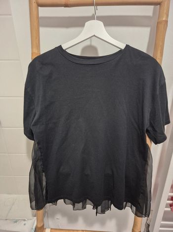 Tee shirt dos transparent