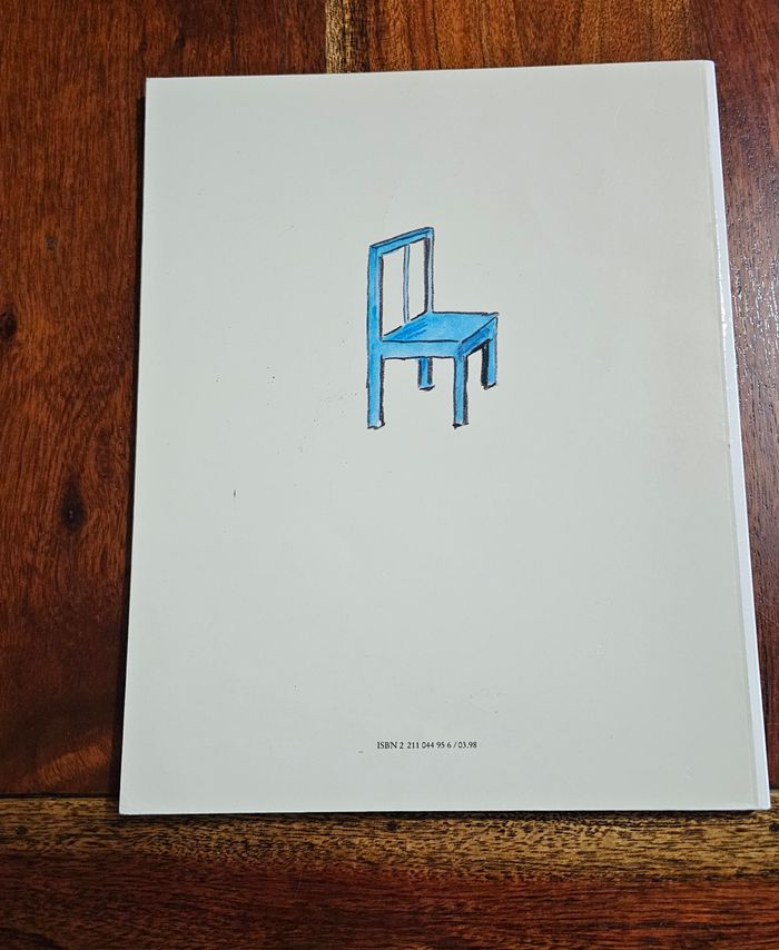 La chaise bleue livre pour enfant - photo numéro 2