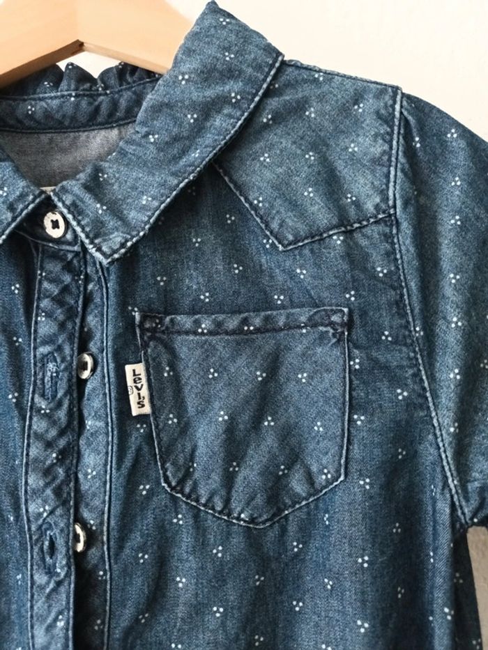 Jolie robe en jean Levi's taille 6 ans - photo numéro 4