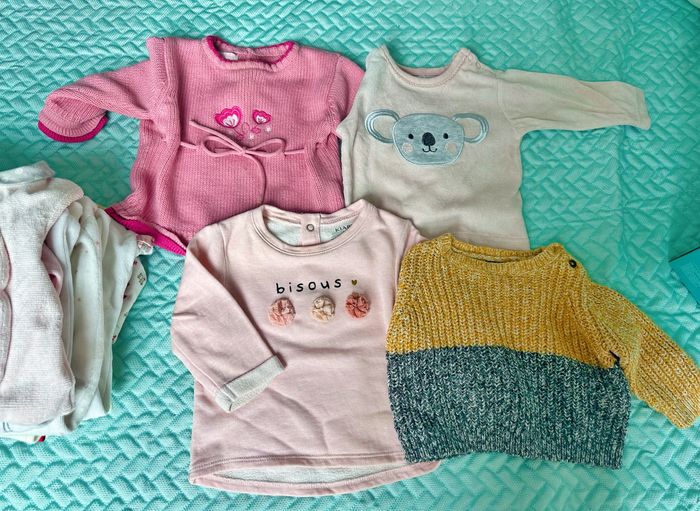 Lot 15 pieces bébé fille - photo numéro 8