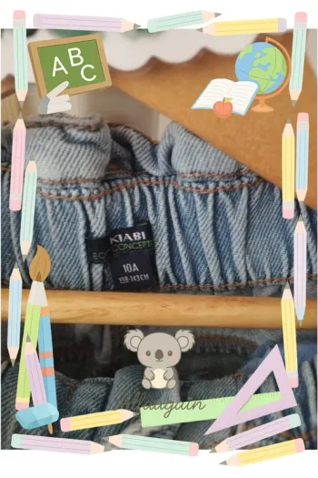 Jean taille haute Kiabi 10ans