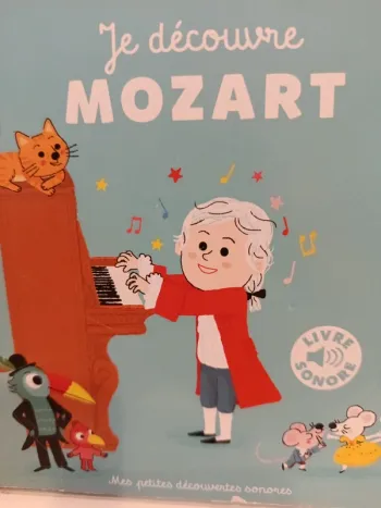 Livre sonore je découvre Mozart
