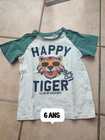 T-shirt Happy Tiger