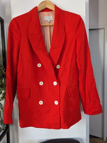 Springfield- Blazer rouge taille 38