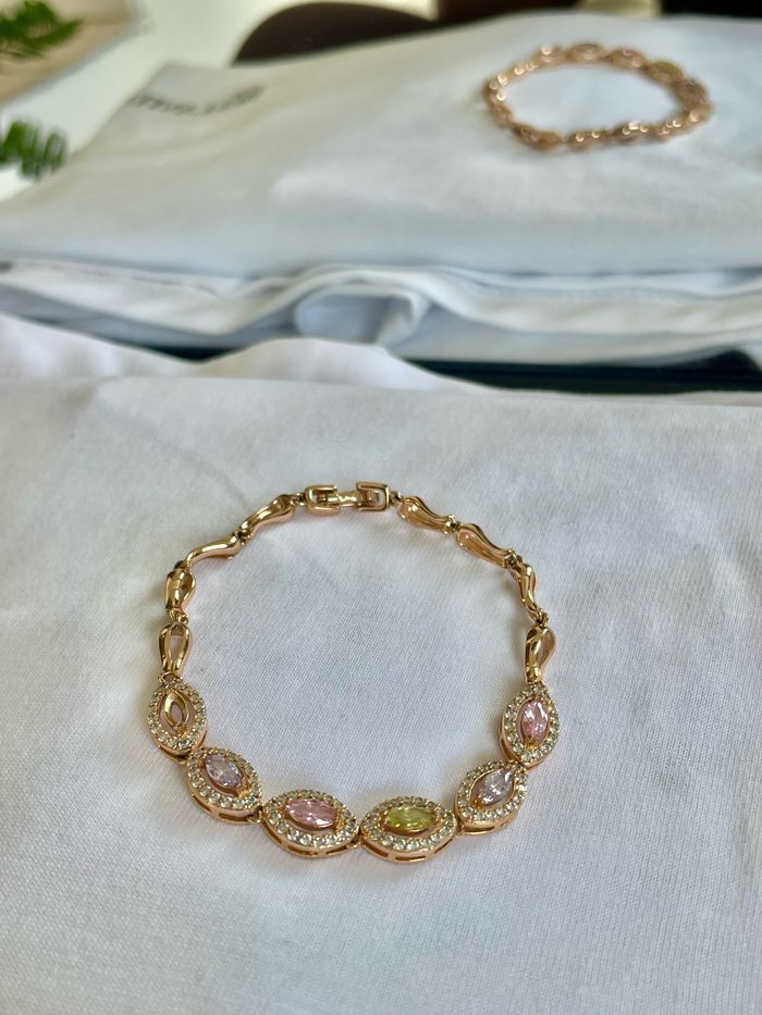 Bracelet plaqué or - photo numéro 4