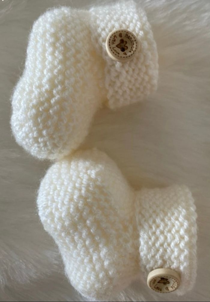 Chaussons faits main neufs jamais portés