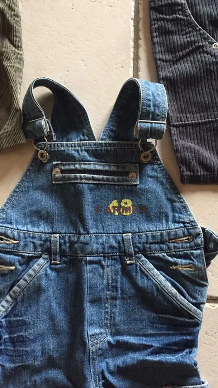 Pantalon salopette enfants Bébés - photo numéro 4