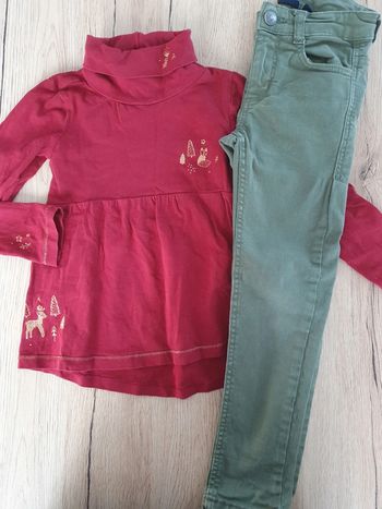 Ensemble sergent major/kiabi 5ans